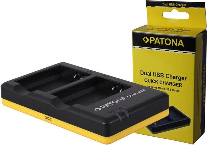 Actual product image Patona Dual charger LP-E10 (Camera battery charger)