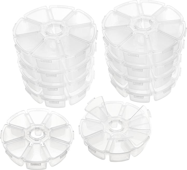 Produktbild VBS XXL Sortierboxen "8 Fächer", 10 Stück