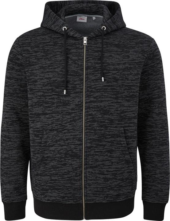 Produktbild s.Oliver Sweatshirt Jacke Sweatjacke mit Kapuze (XXL)