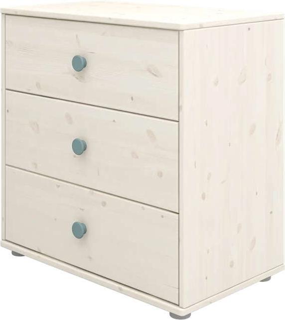 Image du produit Flexa Commode Classic avec 3 tiroirs (72 x 44.20 x 74.50 cm)