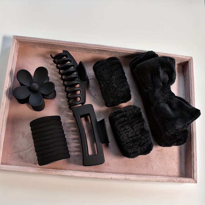 Produktbild Alopini 16pcs/set Haar-Accessoires Kit Blume geformt Haar Klaue Clip Bowknot dekorative Haarreifen gross (16 Stk.)