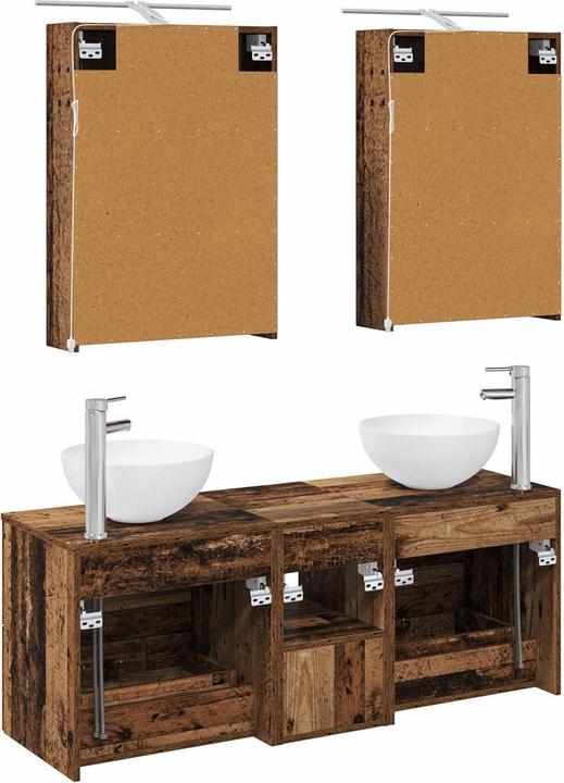 Actual product image vidaXL LED Badezimmer Set