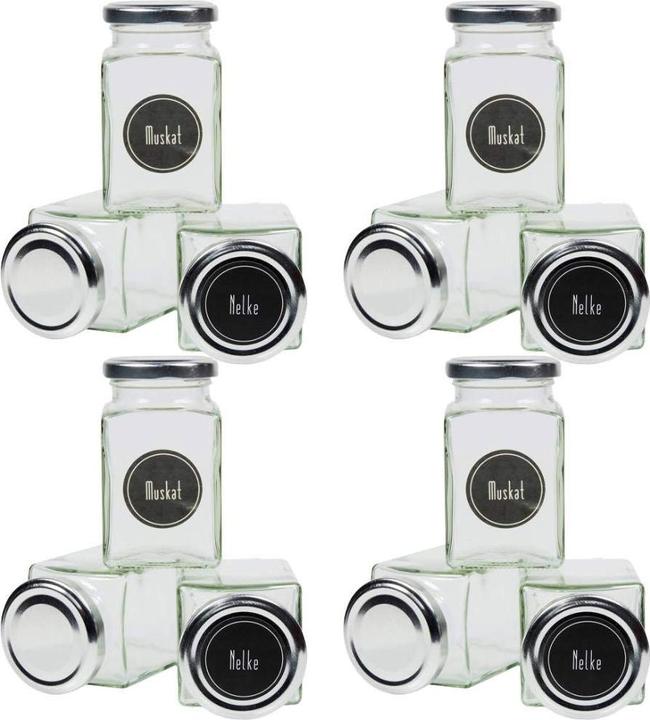Viva Haushaltswaren Gewürzgläser Set (0.26 l)