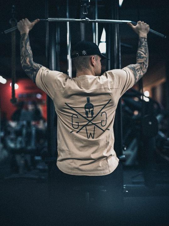 Actual product image Gym Generation Urban Warrior T-Shirt Off White (M)