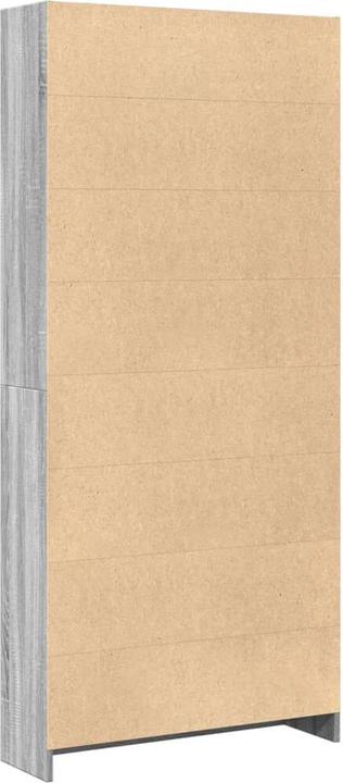 Produktbild vidaXL Bücherregal Regal Standregal Büroregal Aufbewahrungsregal Grau Sonoma (80 x 24 x 176 cm)