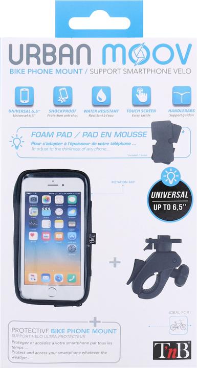 Immagine prodotto T'nB URBAN MOOV Porta telefono, nero