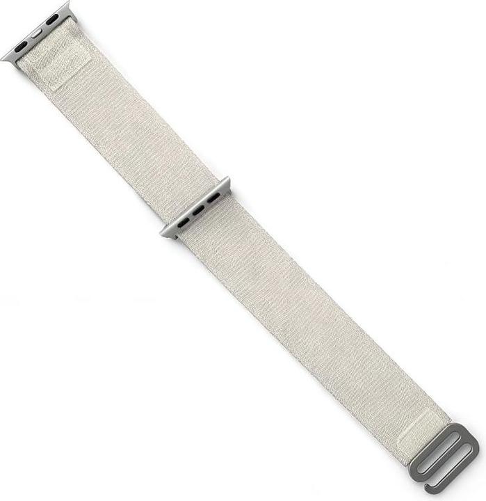 Image du produit Hurtel Bracelet avec boucle en acier Alpine pour Apple Watch 38/40/41 mm - argent (38 mm, 40 mm, 41 mm, Acier inoxydable, Matières plastiques)