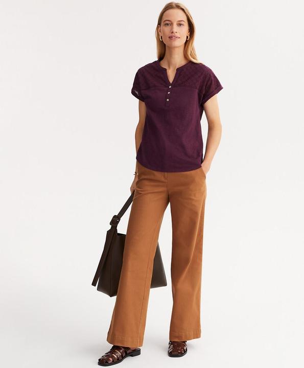 Actual product image Anne Weyburn T-Shirt mit Henley-Ausschnitt (38)