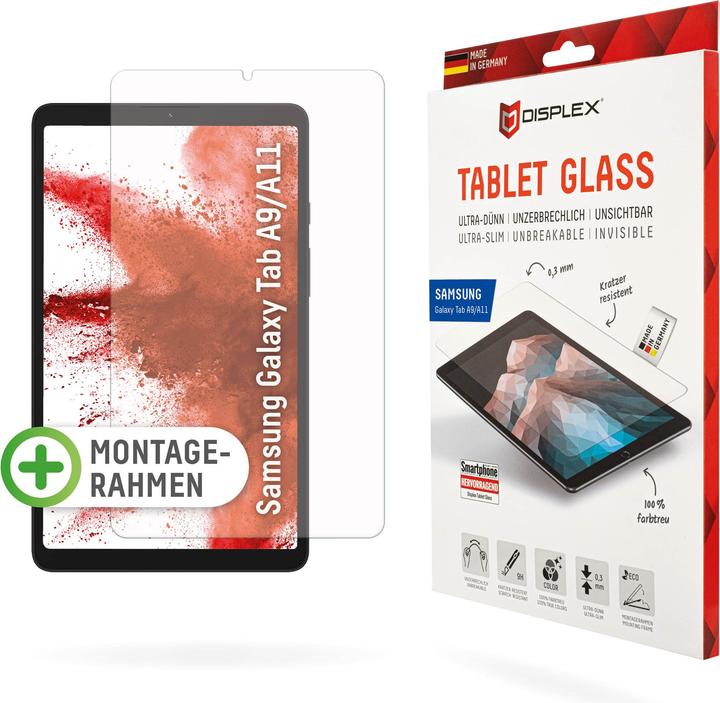 Displex Tablet Glass, Tablet Schutzglas (1 pièce(s), Galaxy Tab A9)