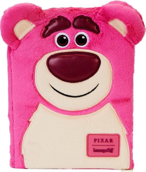Loungefly Disney by Carnet de notes en peluche Pixar Toy Story Lotso (15 x 20 cm)