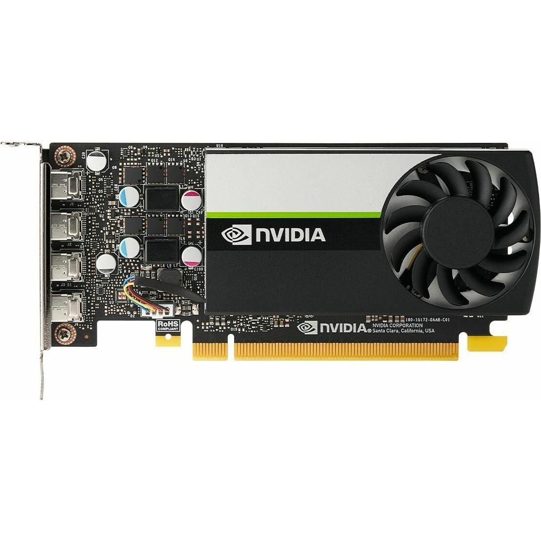 Fujitsu NVIDIA T1000 4X MINIDP PCIE X16 (4 GB), Grafikkarte