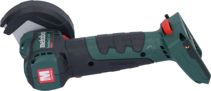 Actual product image Metabo 12V Battery Angle Grinder Set PowerMaxx CC 12 BL (76 mm)