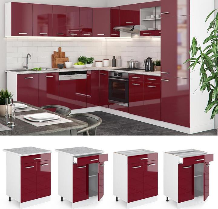 Produktbild Vicco Küchenunterschrank R-Line (60 x 60 x 81.60 cm)