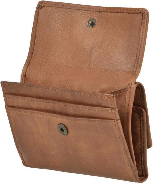 Actual product image Bear Design Jolie Cognac Leather Wallet