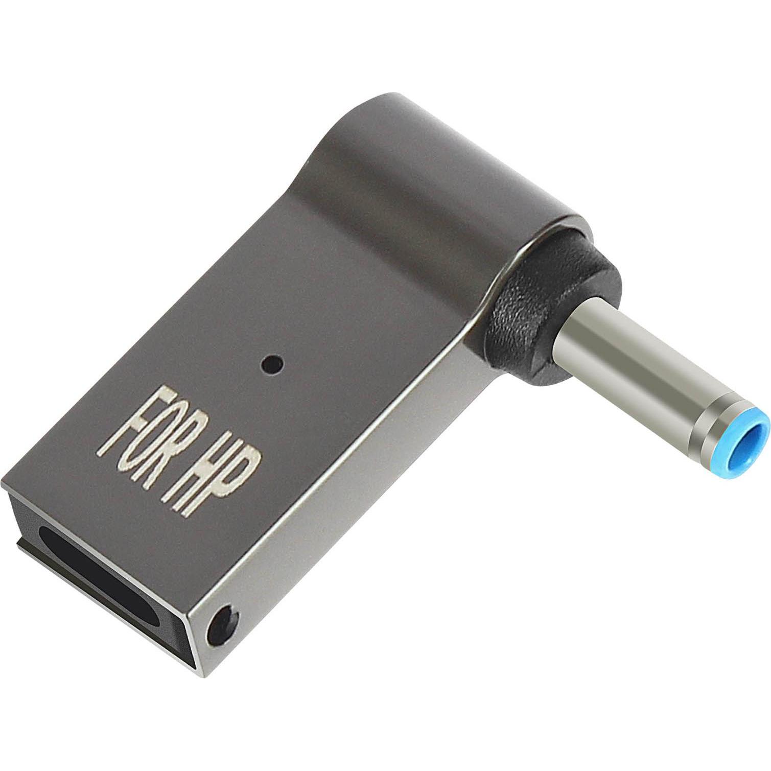 Avizar ADA-100W-C004, USB-C / 4.5 x 3.0mm 100W Adapter (Proprietär, USB Typ C), Mobilgerät Adapter, Grau