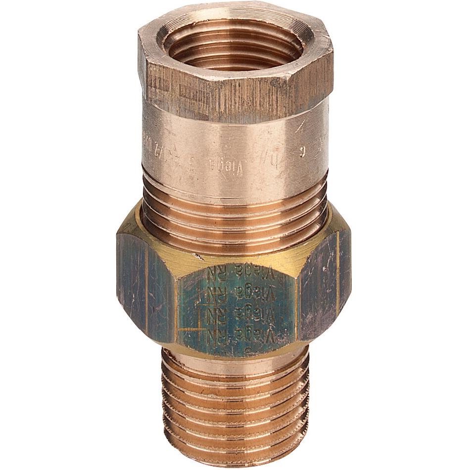 Viega, Rohrverbindungstechnik, 3341 Verschraubung 3341 3/4 Zoll Messing (Verschlusskappe)