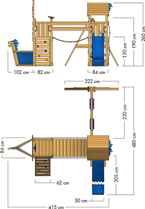 Produktbild Wickey Spielturm GhostFlyer