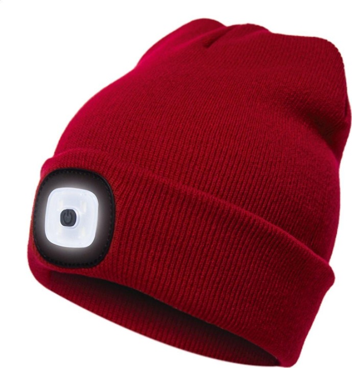 Produktbild Platinet BEANIE LED 48LM Red (45669)