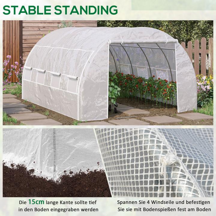 Produktbild Outsunny Foliengewächshäus