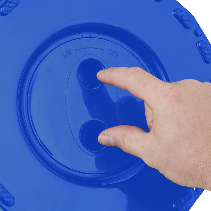Actual product image Relaxdays telescopic stool