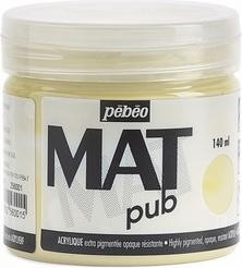 Produktbild Pebeo Acrylic Mat Pub (Elfenbeinbeige, 140 ml)