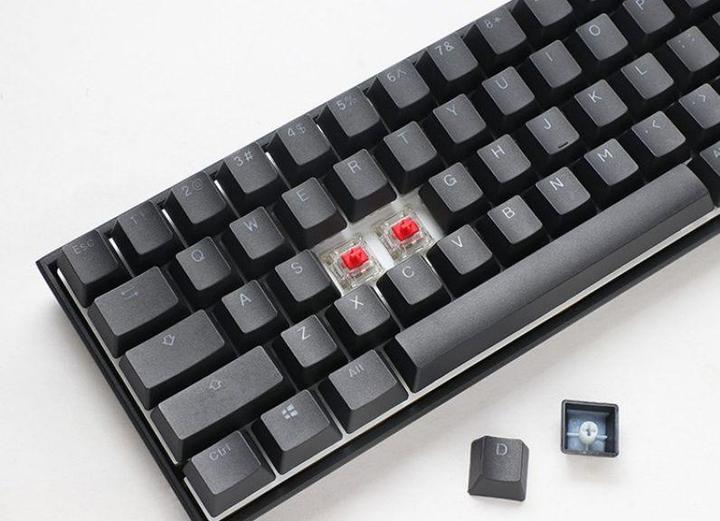 Actual product image Ducky Mecha Pro SF Gaming Keyboard, Cherry MX-Blue (DE, Cable)