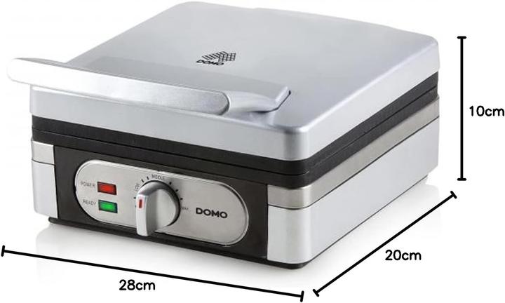 Produktbild Domo DO9047W Waffelautomat