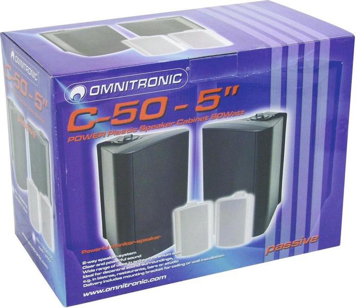 Image du produit Omnitronic C-50 (Passif, 1x 40 W)