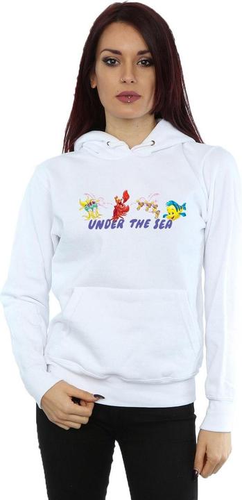 Actual product image Disney Womens/Ladies The Little Mermaid Under The Sea Hoodie (XXL)