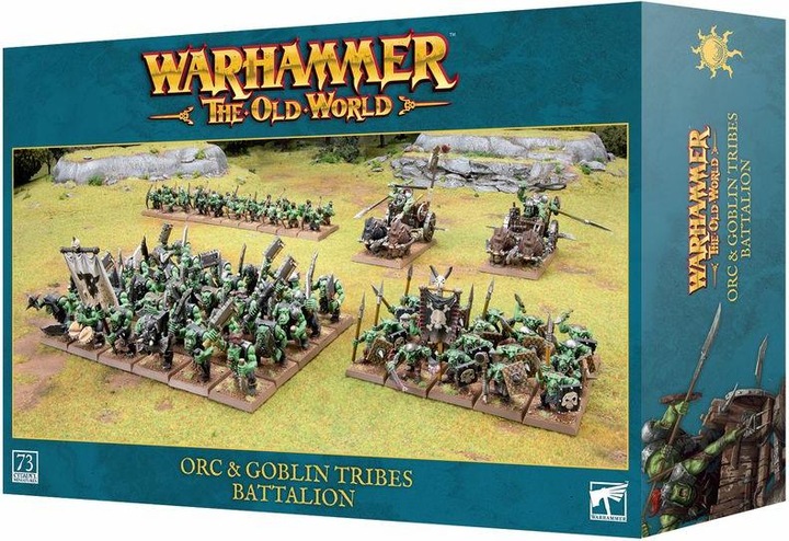 Immagine prodotto Games Workshop Warhammer ToW - Battaglione Tribù di Orchi e Gobelin (Materiale sintetico)