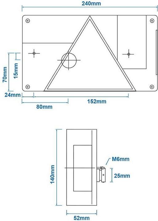 Produktbild ProPlus Multipoint I Anhänger Rückleuchte rechts