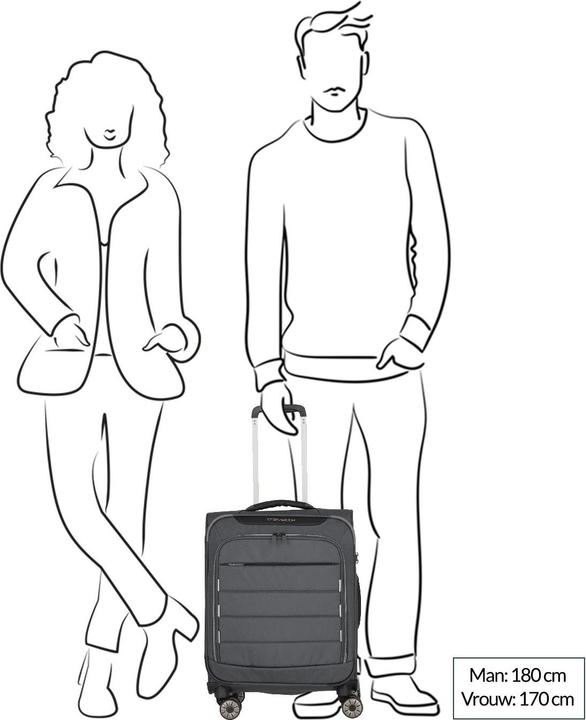 Produktbild Travelite Trolley + Koffer Skaii 4w Trolley S (36 l)