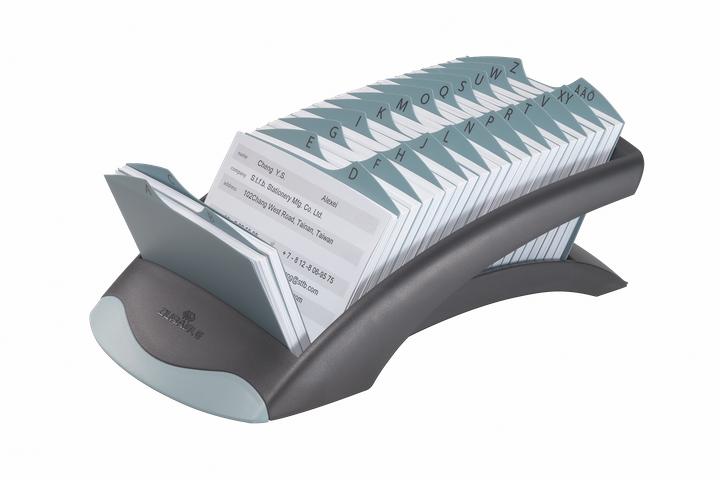 Produktbild Durable Adresskartei Telindex Desk Vegas schwarz (Spezial)