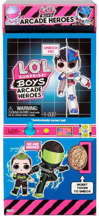 Produktbild L.O.L. Surprise! Boys Arcade Helden Mini Pop