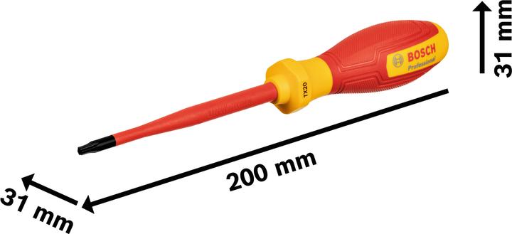 Actual product image Bosch Professional VDE screwdriver