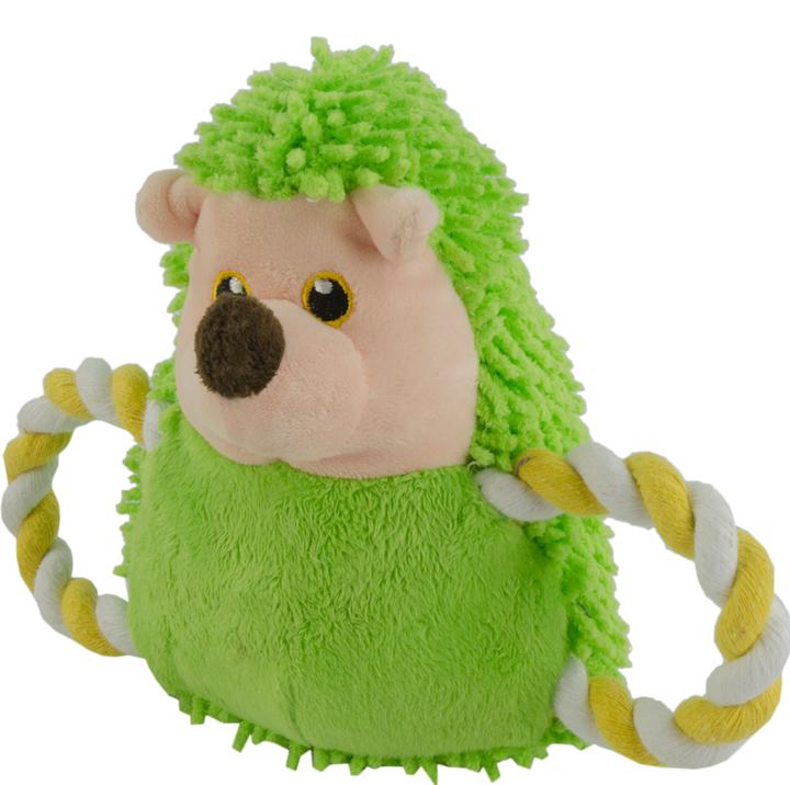 Produktbild Fuzzle Hedgie Pull Me Grün (Plüschspielzeug Hund)