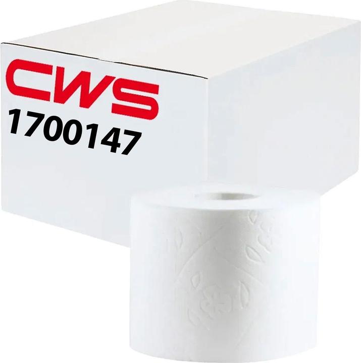 CWS Toilettenpapier | 2-lagig | Zellstoff | 400 Blatt | Economy (60 Stk.)