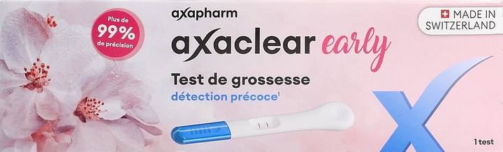 Actual product image Axapharm axaclear early pregnancy test (1 x)