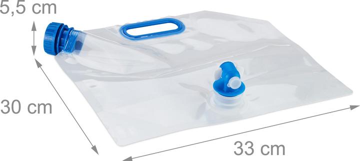 Produktbild Relaxdays 4x Wasserkanister