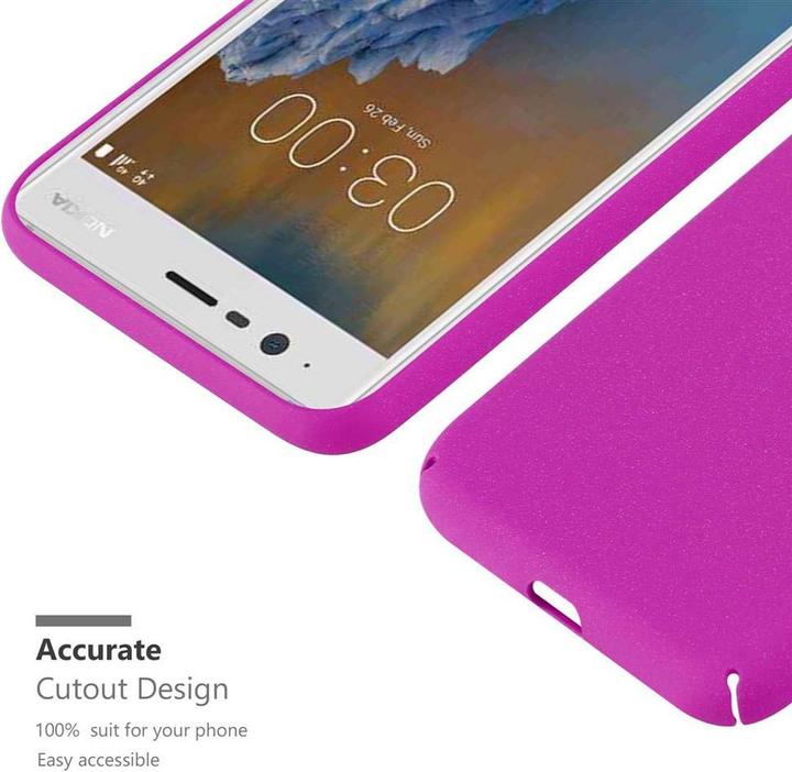 Actual product image Cadorabo Hard Cover Frosty Cover (Samsung Galaxy J3 2017 (US version))
