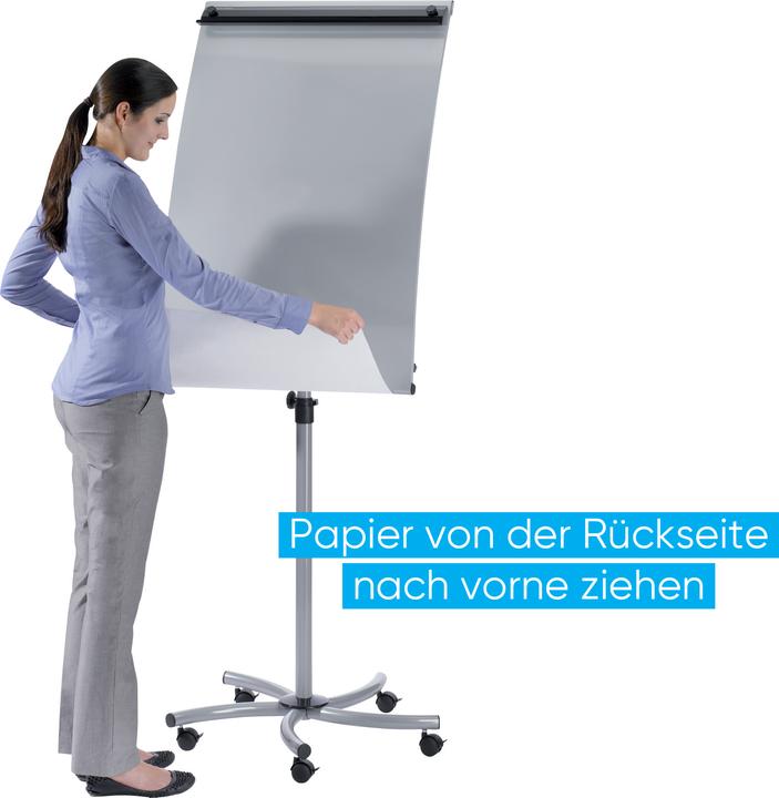 Actual product image Franken Flipchart Easel Mobile PRO (70 x 103 cm)