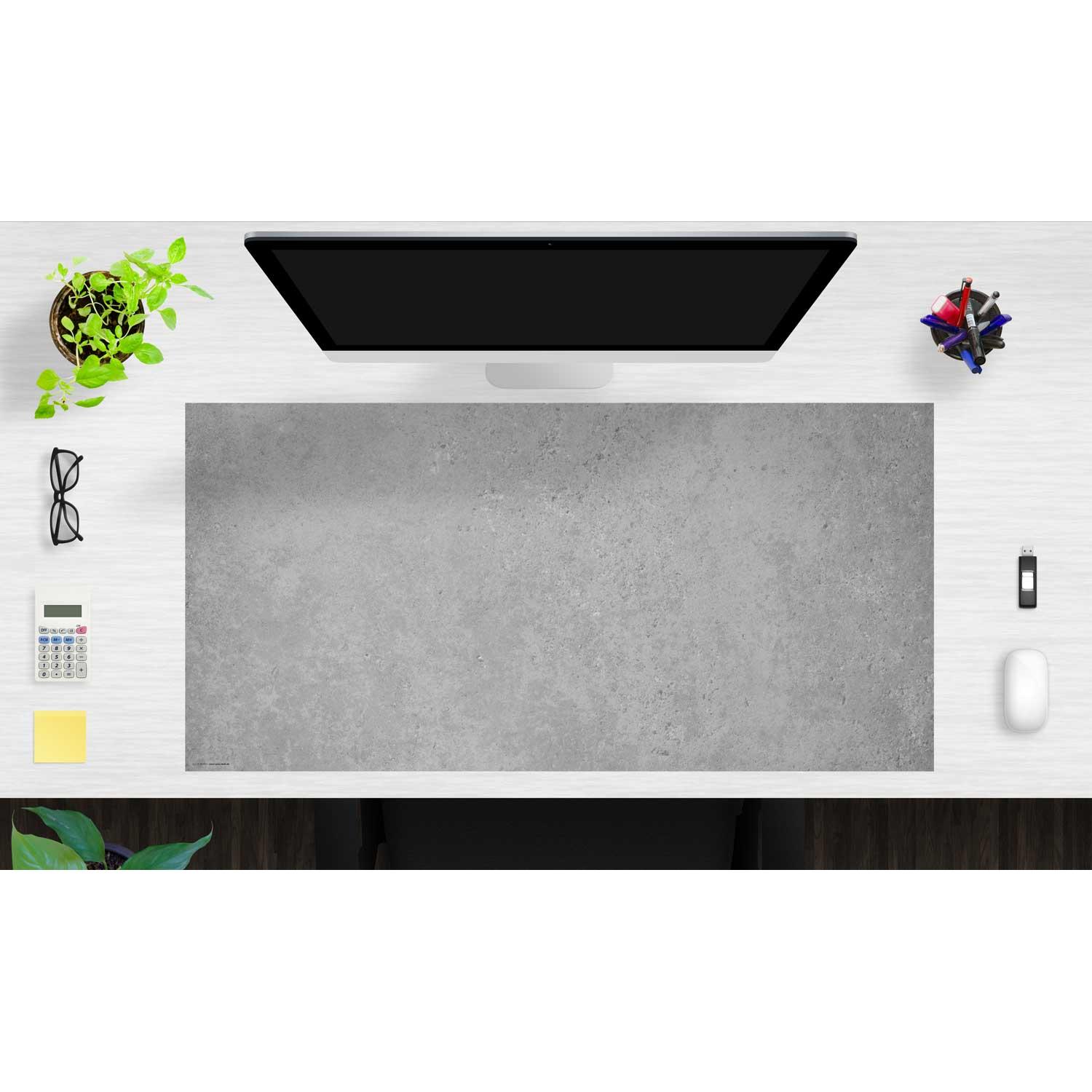 Thumbnail - CoverYourDesk, Unterlage, Schreibtischunterlage Betonoptik dunkel