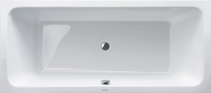 Actual product image Duravit Rectangular bath D-Code 80 x 180 cm white smooth 7001010000000 (150 l, 180 cm, 80 cm)