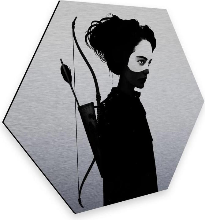 Immagine prodotto Trenddeko Effetto Argento - Quattro di cuori (35 x 30 cm)