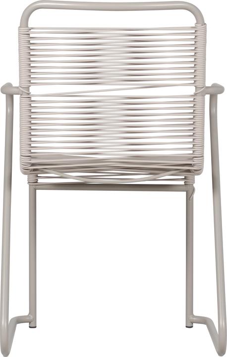 Image du produit Fiam LIDO STUHL MIT ARMLEHNE - 4er Pack TAUPE - ALUMINIUM