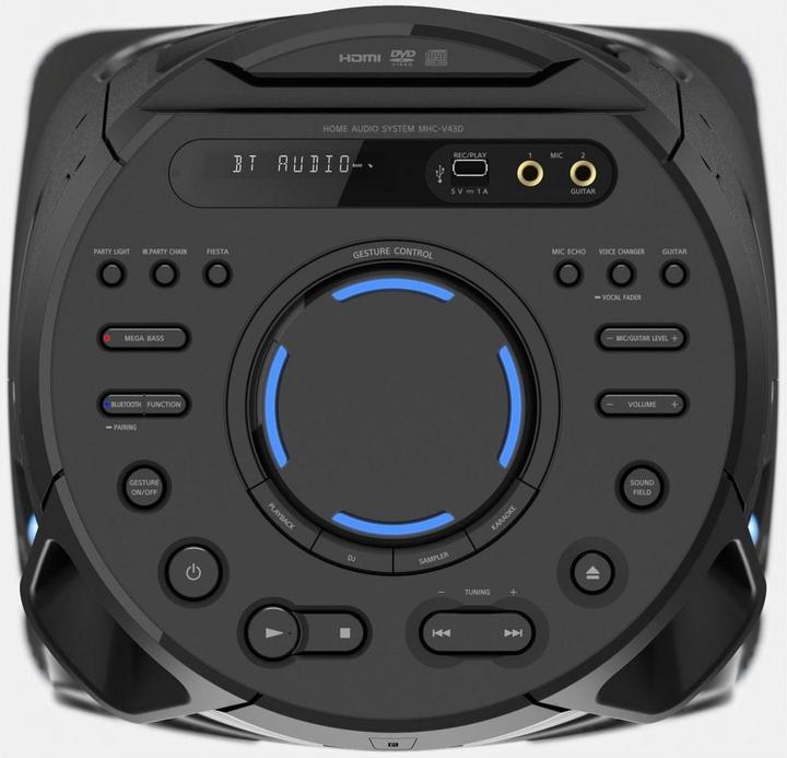 Image du produit Sony MHC-V43D (Fonctionnement sur secteur)