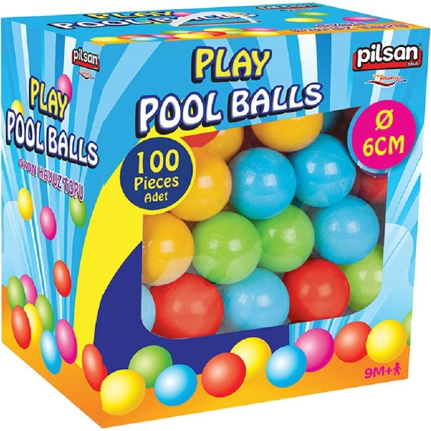 Pilsan Bällebad 06400, 100 Spielbälle