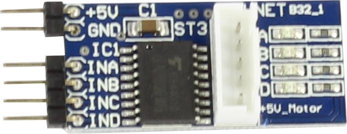 Image du produit Allnet 4duino 5V Step-Engine with driver PCB / Schrittmotor Treiber