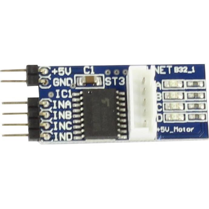 Allnet 4duino 5V Step-Engine with driver PCB / Schrittmotor Treiber, Scheda + Kit di sviluppo