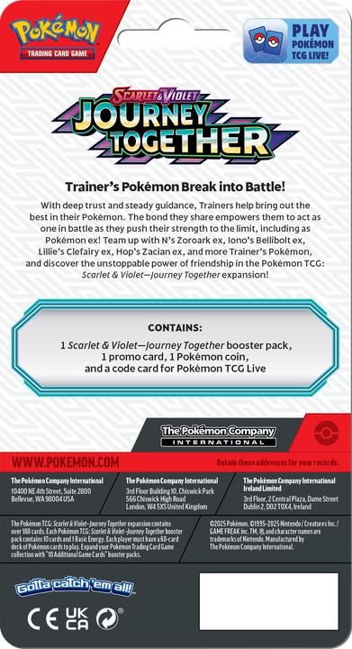 Immagine prodotto Pokémon Journey Together (Inglese, Confezione in blister)